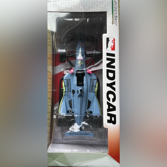 Greenlight 1/18. 2018 Pippa Mann #63 Donate Life "IndyCar Diecast AUTOGRAPHED - Picture 2 of 5